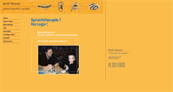 Desktop Screenshot of logopaedie-woynar.de