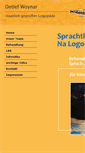 Mobile Screenshot of logopaedie-woynar.de